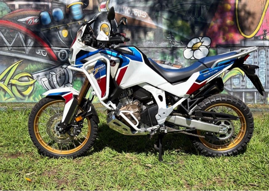 Imagem da campanha African Twin mais fina da região 