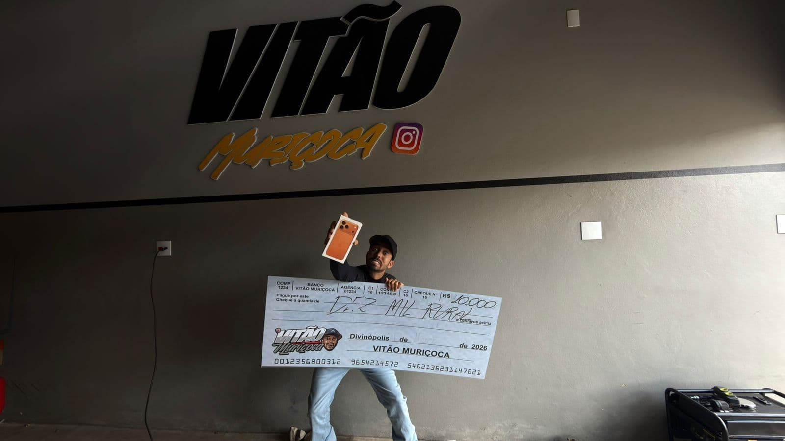 Imagem da campanha 2° Edição Iphone 17 pro max + 10 mil reais no pix