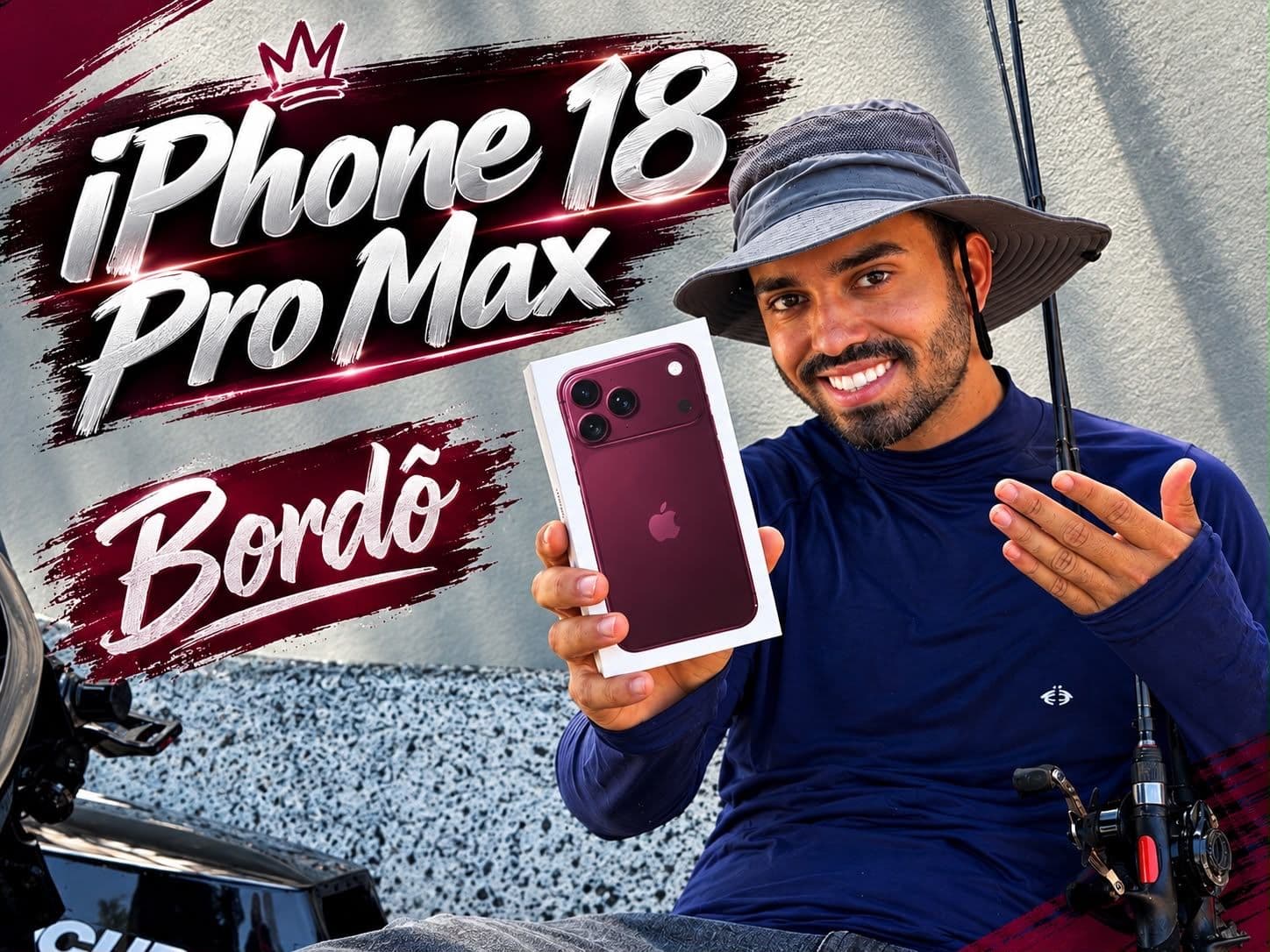 Imagem da campanha 3° Edição IPhone 18 pro max Black 256GB